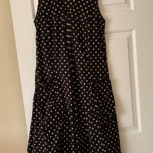 Sleeveless cotton dress